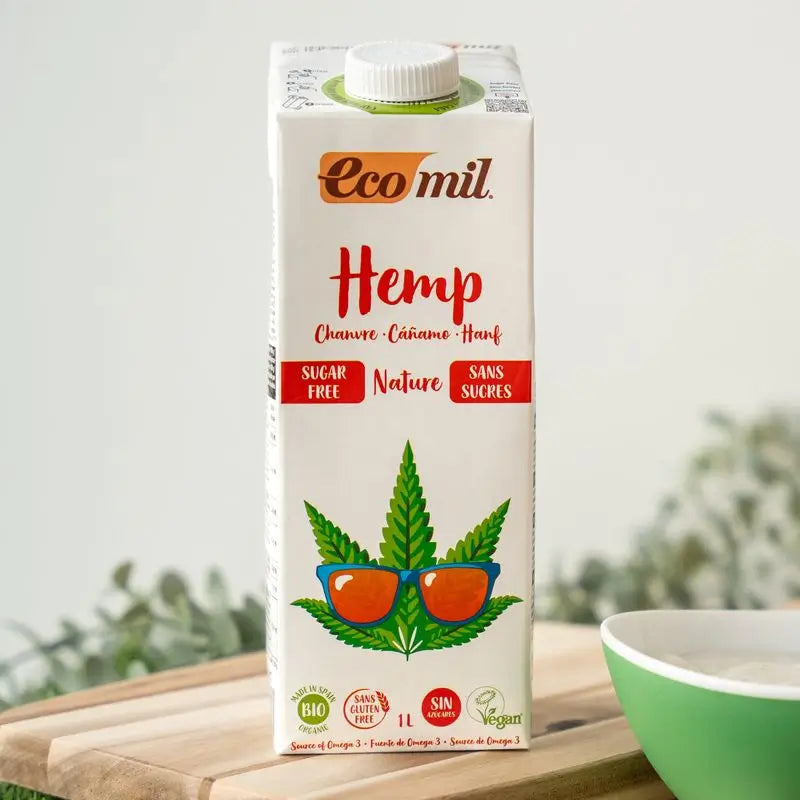 Ecomil Hemp Nature (Sugar Free), 1 l