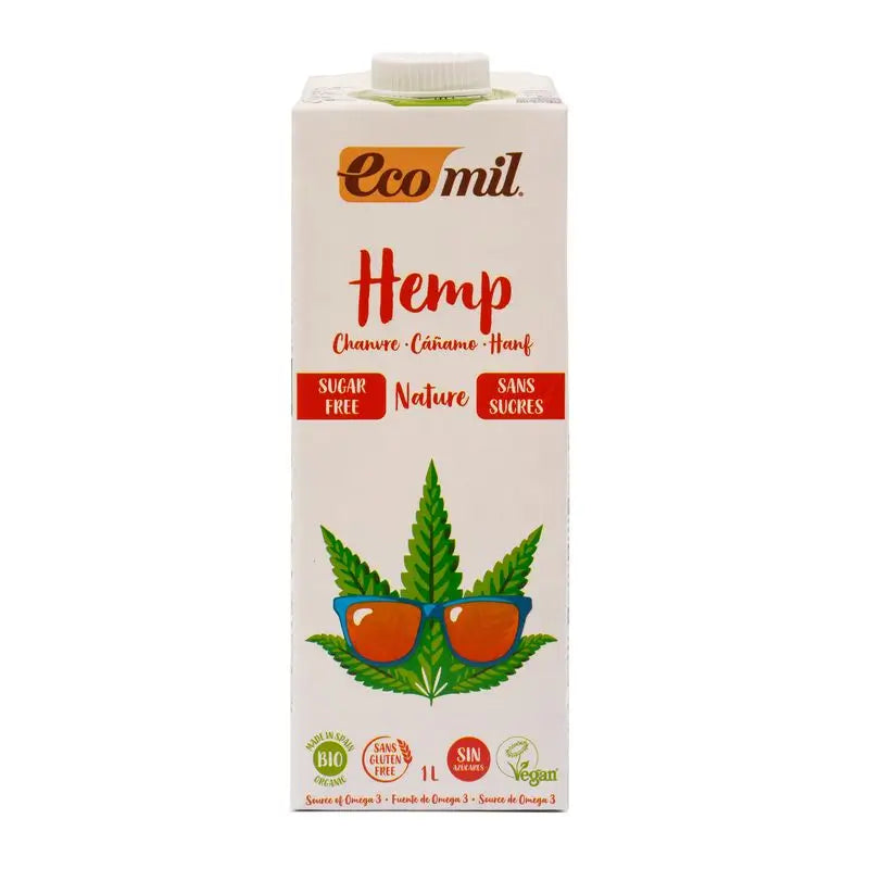 Ecomil Hemp Nature (Sugar Free), 1 l