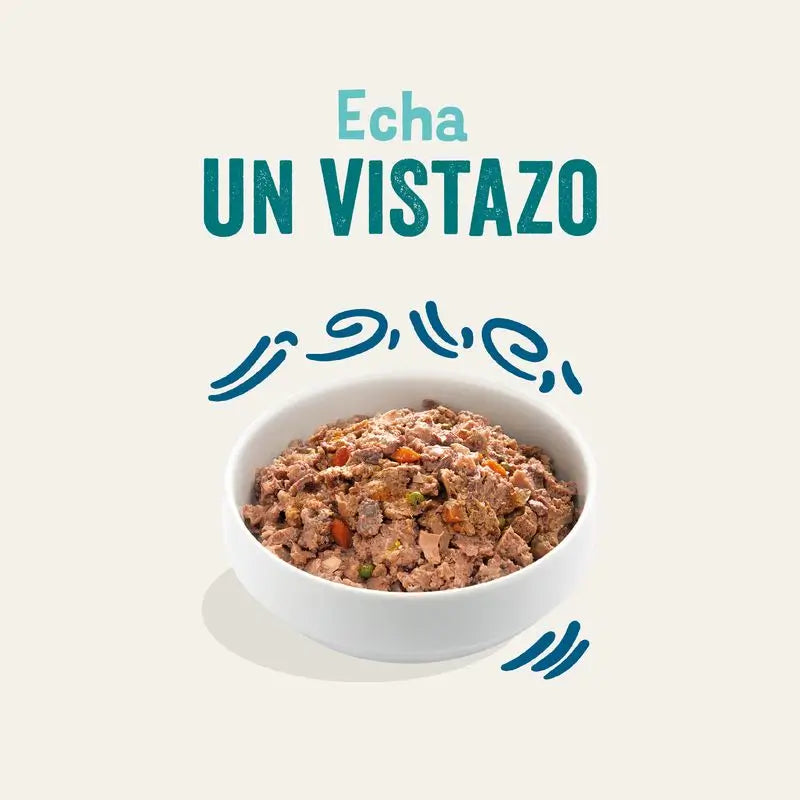 Edgar & Cooper Comida Húmeda Para Cachorros 17x100g Pollo Y Pescado Orgánicos, Zanahoria Y Guisantes Orgánicos