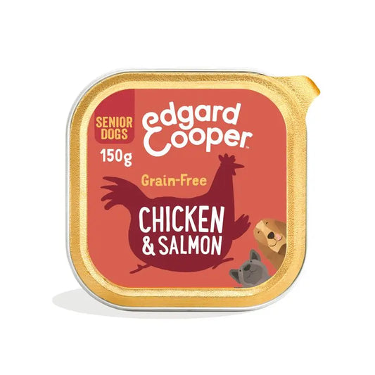 Edgard & Cooper Comida Húmeda Para Perros 11x150g Pollo Y Salmón