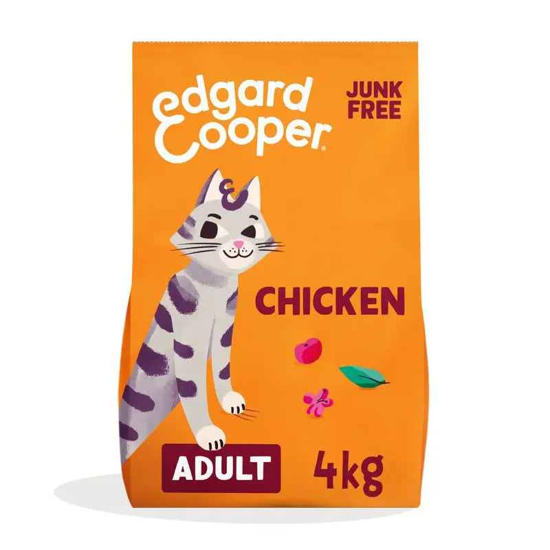 Edgard & Cooper Pienso Para Gatos Adult 4kg Pollo Fresco De Corral