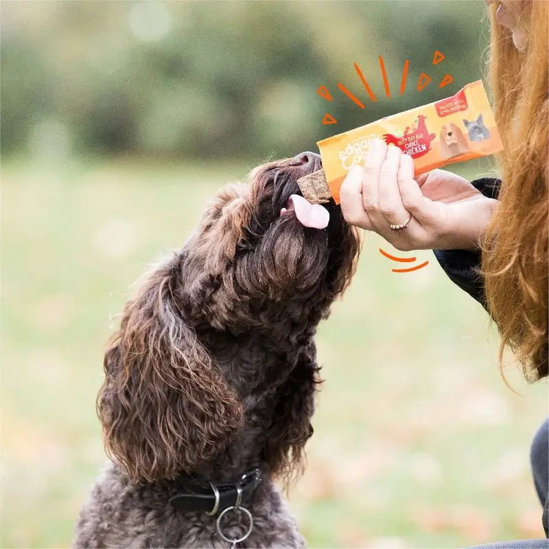 Edgar & Cooper Premios Para Perros 20x25g Grain-Free Barritas De Pollo, Manzana, Zanahoria Y Arándanos