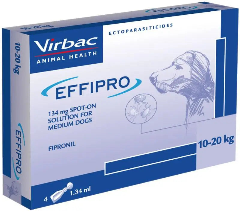 Effipro Spot-On Perro 402 Mg +40Kg, 24Pipetas