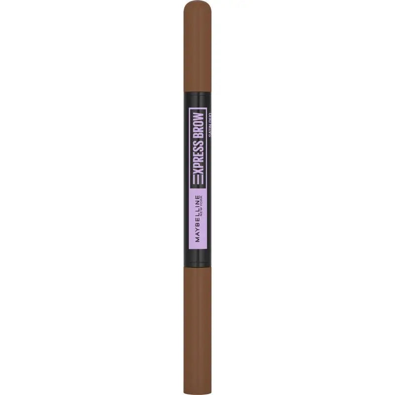 Maybelline New York Express Brow Satin Duo Automatic Eyebrow Pencil 02 Med Brown