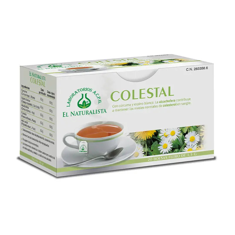 El Naturalista Colestal Infusion 20 Bolsas