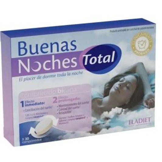 Eladiet Buenas Noches Total 1,85Mg 30Comp.