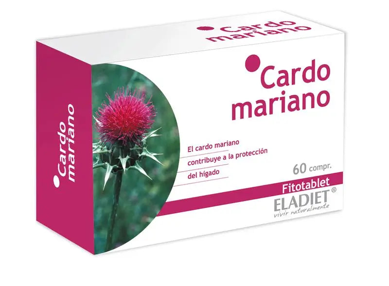 Eladiet Cardo Mariano, 60 Comprimidos De 330 Mg