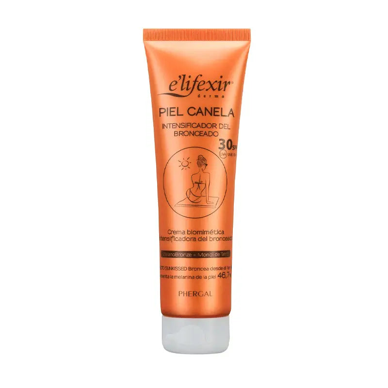 Elifexir Cinnamon Skin Cream Spf30 Tanning Accelerator Gel Sunscreen 150Ml