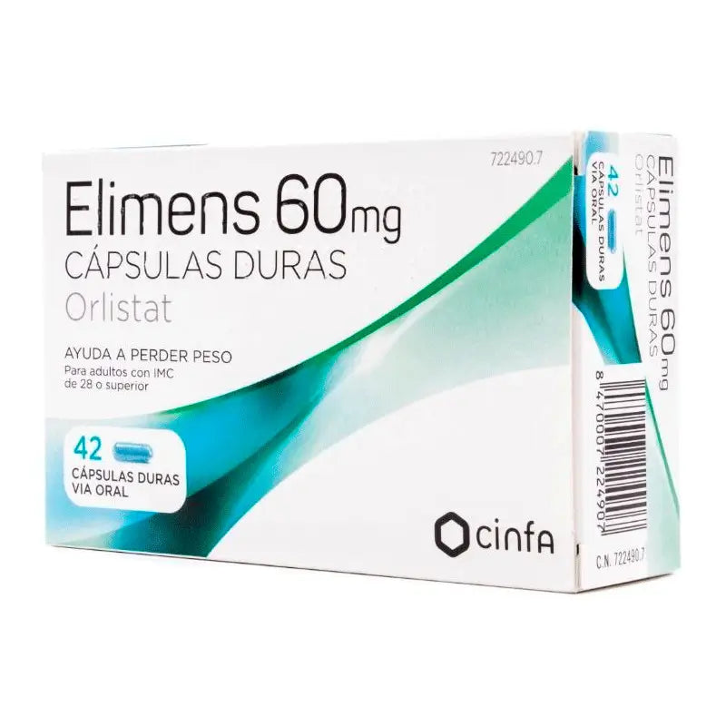 Elimens 60 Mg, 42 cápsulas