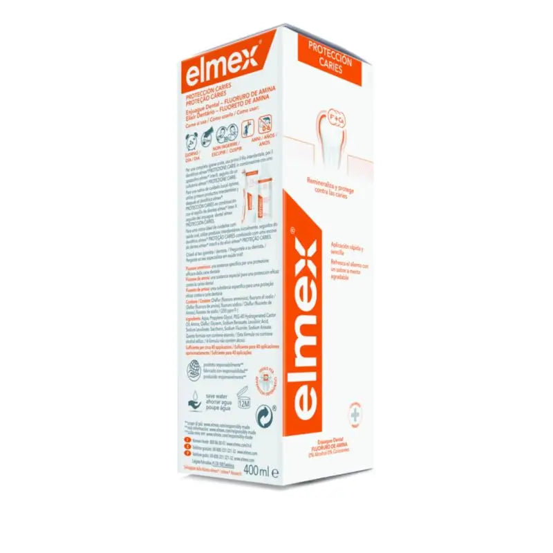 Elmex Caries Enjuagues Bucales  , 400 ml