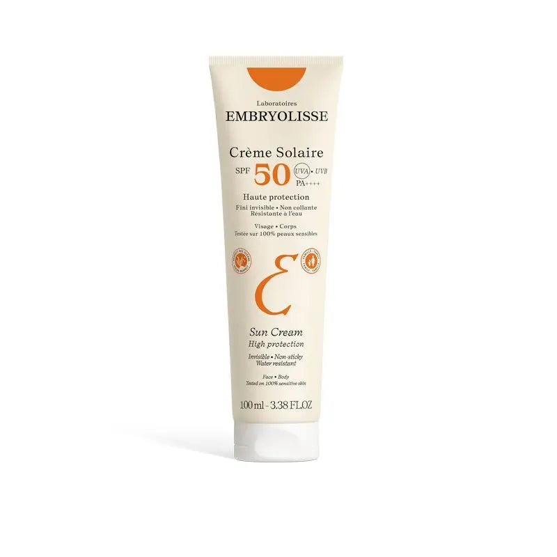 Embryolisse Crème Solaire Spf50, 100 ml