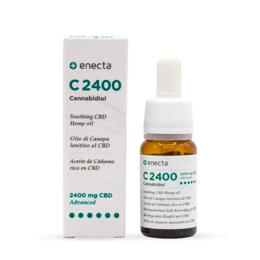 Enecta C2400 Aceite De Cáñamo Rico En CBD 2400 Mg De Cannabidiol , 10 ml