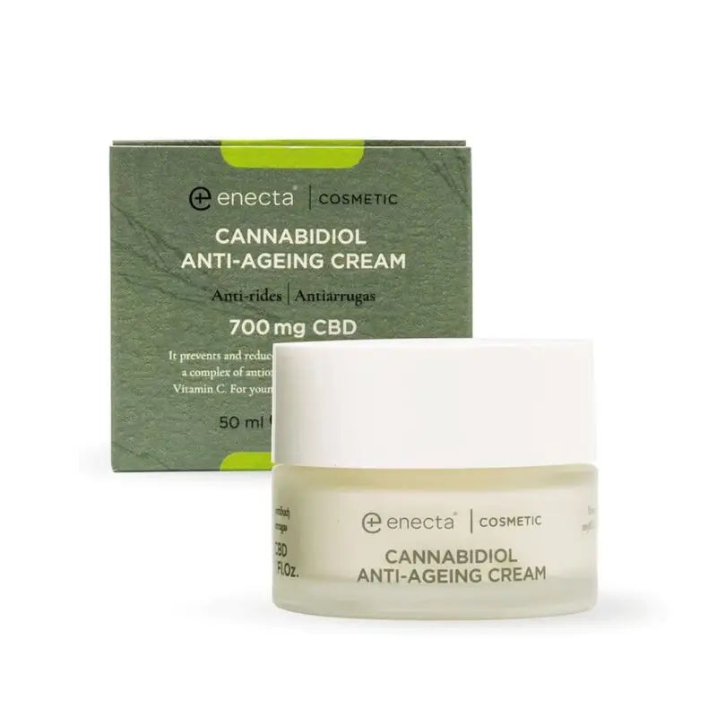 Enecta Crema Antiarrugas Con CBD 700 Mg De Cannabidiol , 50 ml