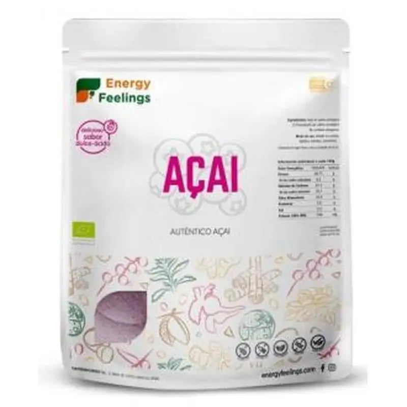 Energy Feelings Açai 1Kg. Eco Vegan Sg