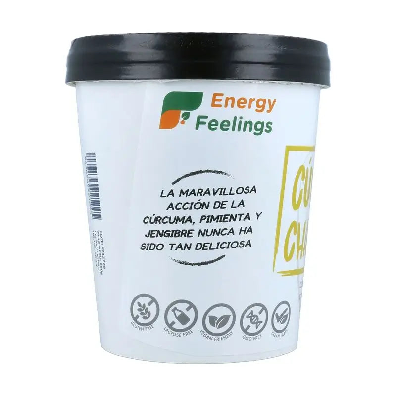 Energy Feelings Curcuma Chai Latte Tin 250Gr. Eco