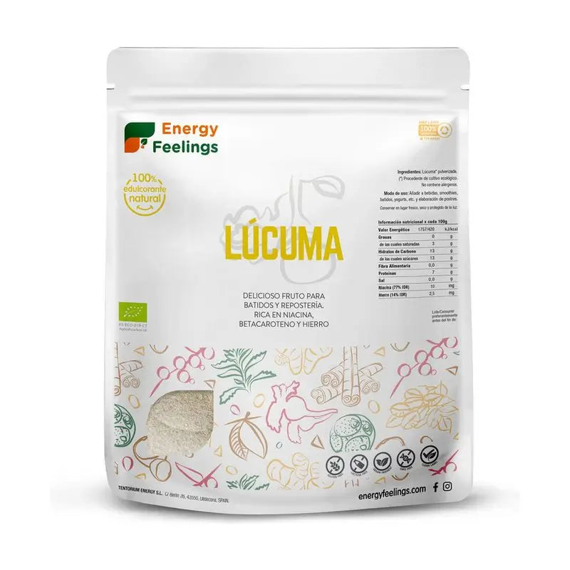 Energy Feelings Lucuma Powder 1Kg. Eco Vegan Sg