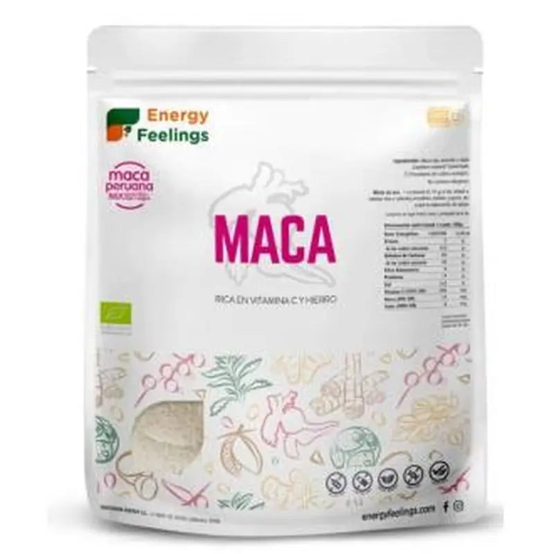 Energy Feelings Maca Polvo 1Kg. Eco Vegan Sg