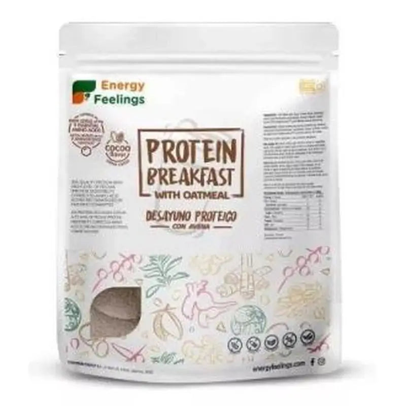 Energy Feelings Protein Breakfast Cacao 1Kg. Eco