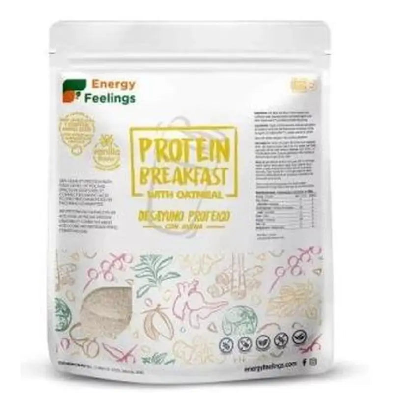 Energy Feelings Protein Breakfast Vainilla 1Kg. Eco