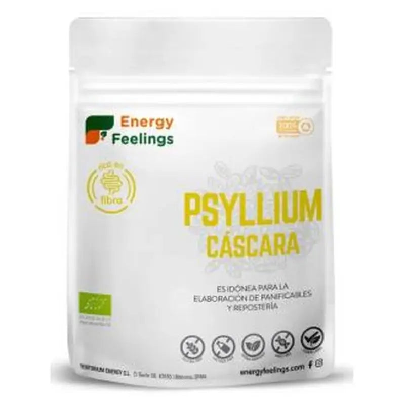 Energy Feelings Psyllium Entero Cascara 200Gr. Eco Vegan Sg