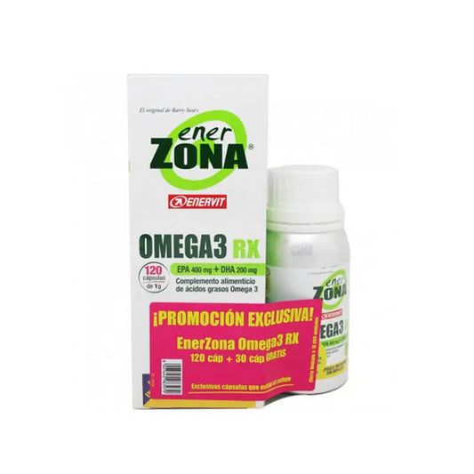 Enerzona Pack Omega 3 Rx 120+30 cápsulas