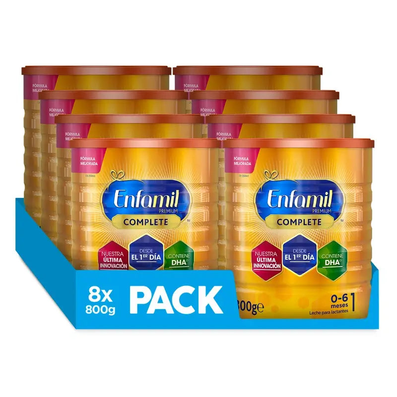 Enfamil Complete 1 Starter Milk, 8X800g