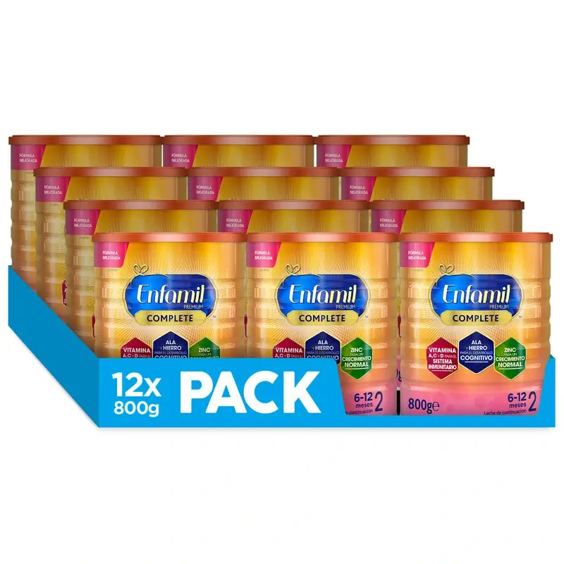 Enfamil Complete 2 Formula Milk, 12X800 g