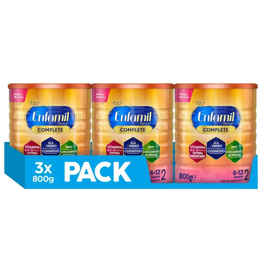 Enfamil Complete 2 Milk Formula, 3X800g