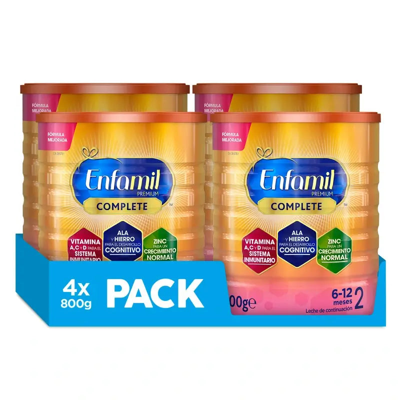 Enfamil Complete 2 Milk Formula, 4X800g