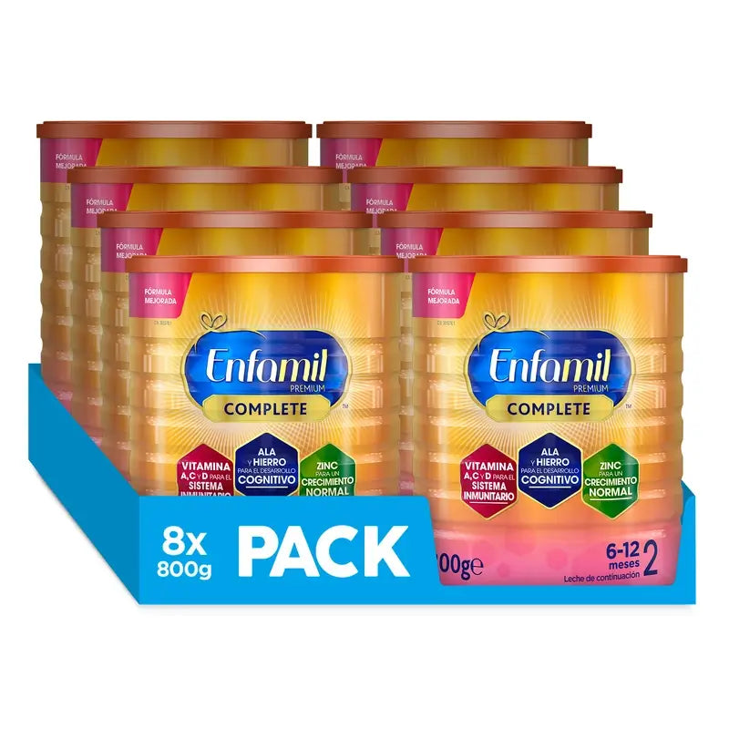 Enfamil Complete 2 Milk Formula, 8X800g