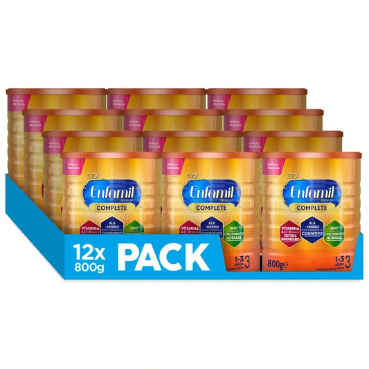 Enfamil Complete 3 Growing-Up Milk, 12X800g