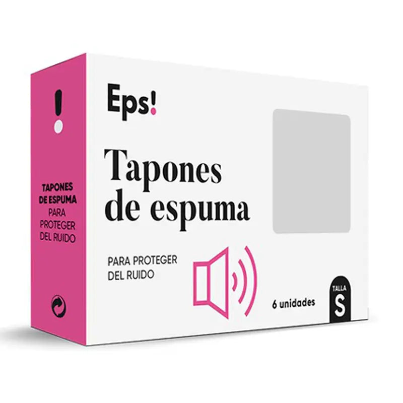 Eps! Tapón Espuma Talla S 6 unidades