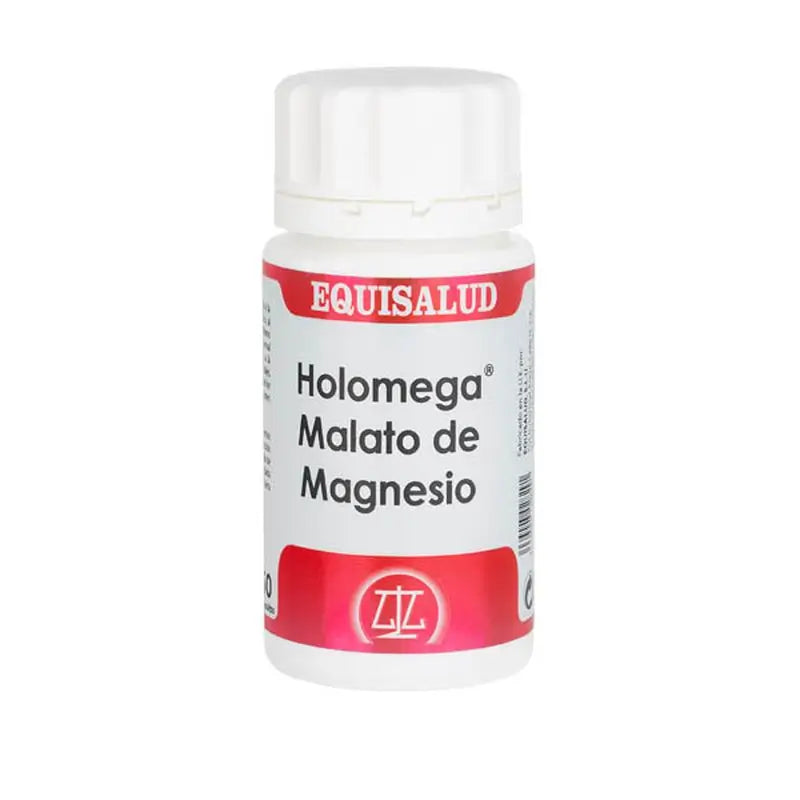 Equisalud Holomega Malato De Magnesio, 50 Cápsulas