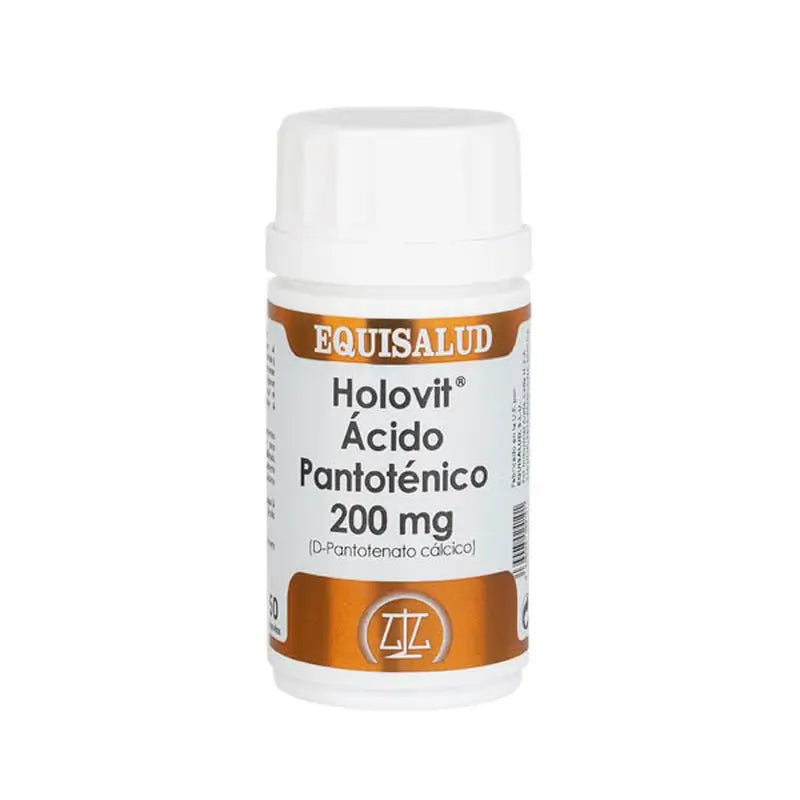 Equisalud Holovit Acido Pantotenico 200 Mg , 50 cápsulas