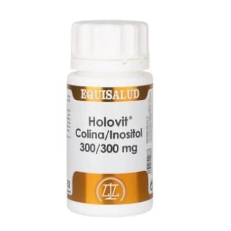 Equisalud Holovit Colina/Inositol 300/300Mg 50 Cápsulas