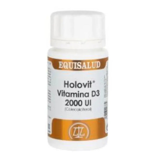 Equisalud Holovit Vit. D3 2000Ui (Colecalciferol) 50 Cápsulas