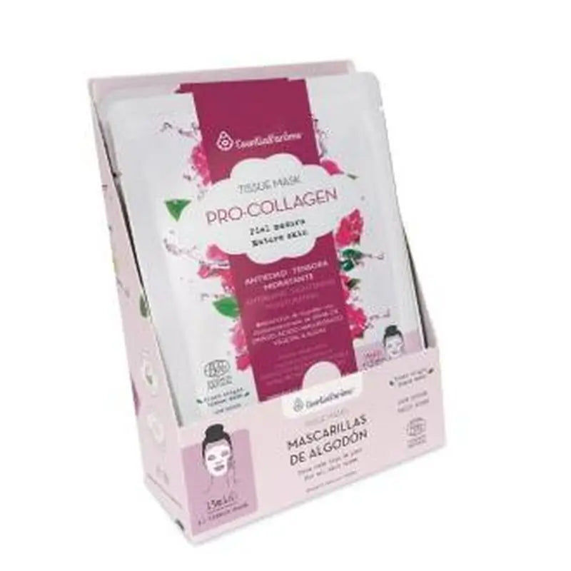 Esential Aroms Tissue Mask Pro-Collagen Mascarilla Facial 12Ud.