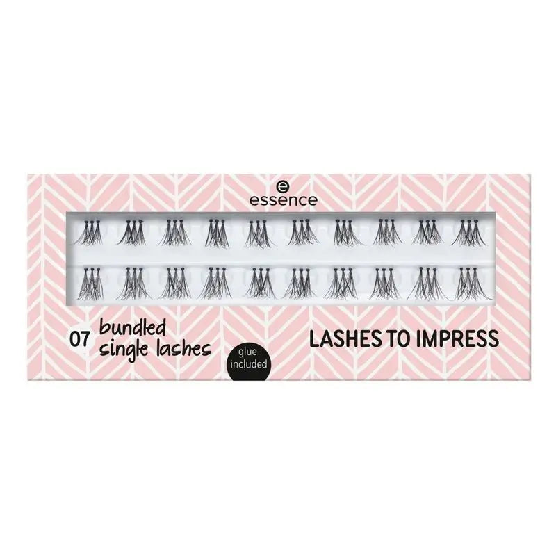 Essence Lashes To Impress Pestañas Artificiales 07, 20 unidades