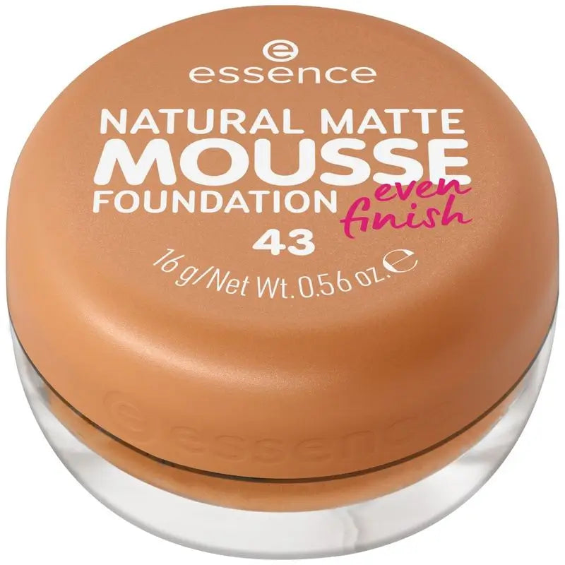 Essence Makeup In Mousse Natural Matte Mousse Foundation 43, 16 gr