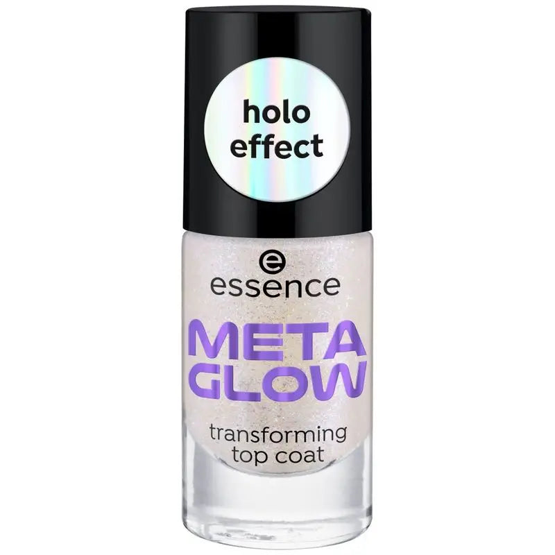 Essence Top Coat Meta Glow, 8 ml