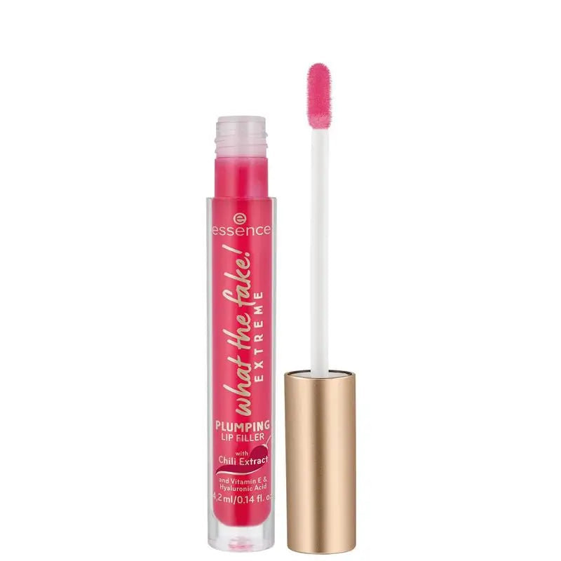 Essence What The Fake! Extreme Volumising Lip Gloss, 4.2 ml