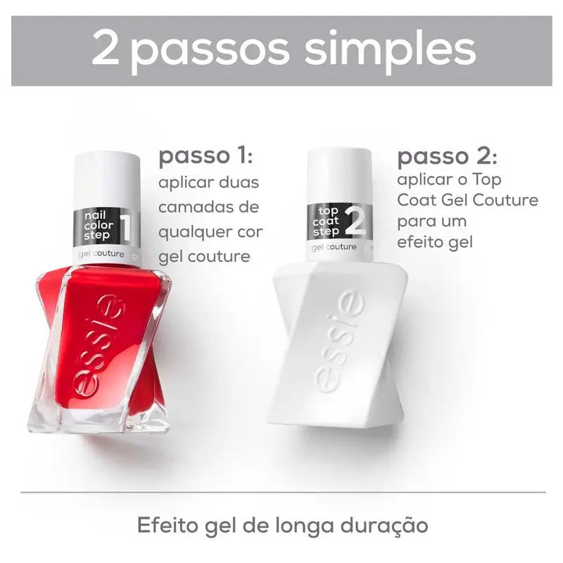 Essie Gel Effect Nail Polish Long Lasting Fast Drying - Gel Couture, Shade 260 Flashed, 13.5 Ml