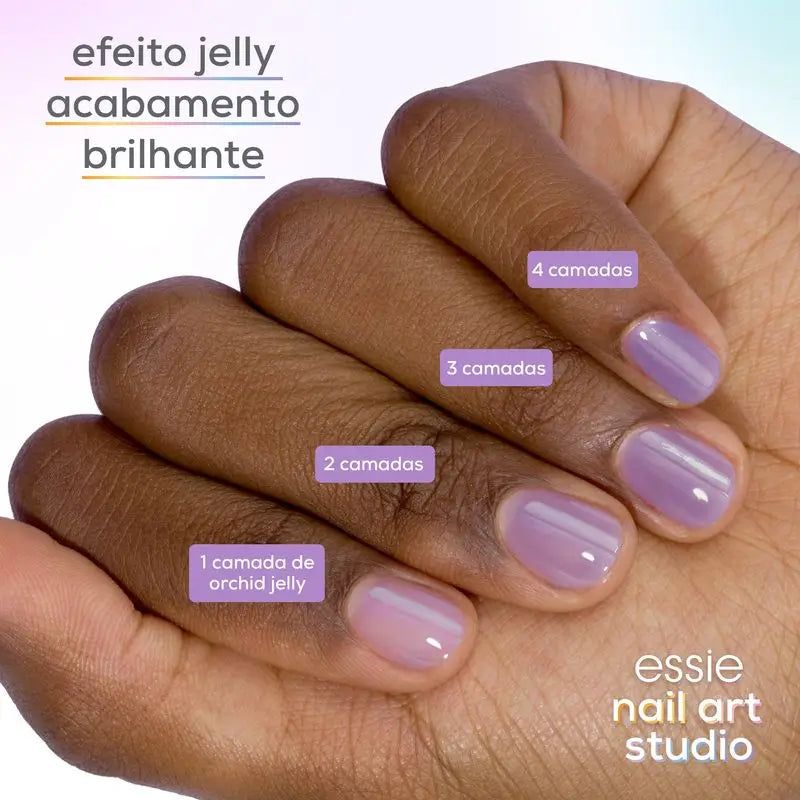 Essie Jelly Collection Limited Edition Gloss Gel In Orchid Jelly Shade