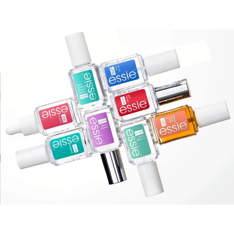 Essie Nail Treatment For Glossy Finish And Fast Dry In Less Than 1 Minute - Top Coat Speed Setter - 13.5 Ml