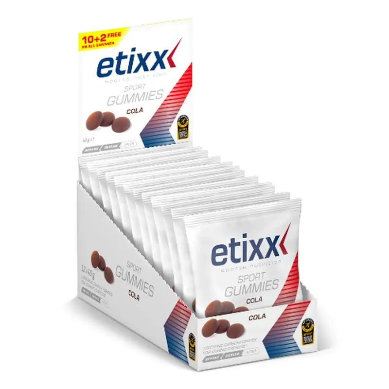 Etixx Sport Gummies Cola 12Packs