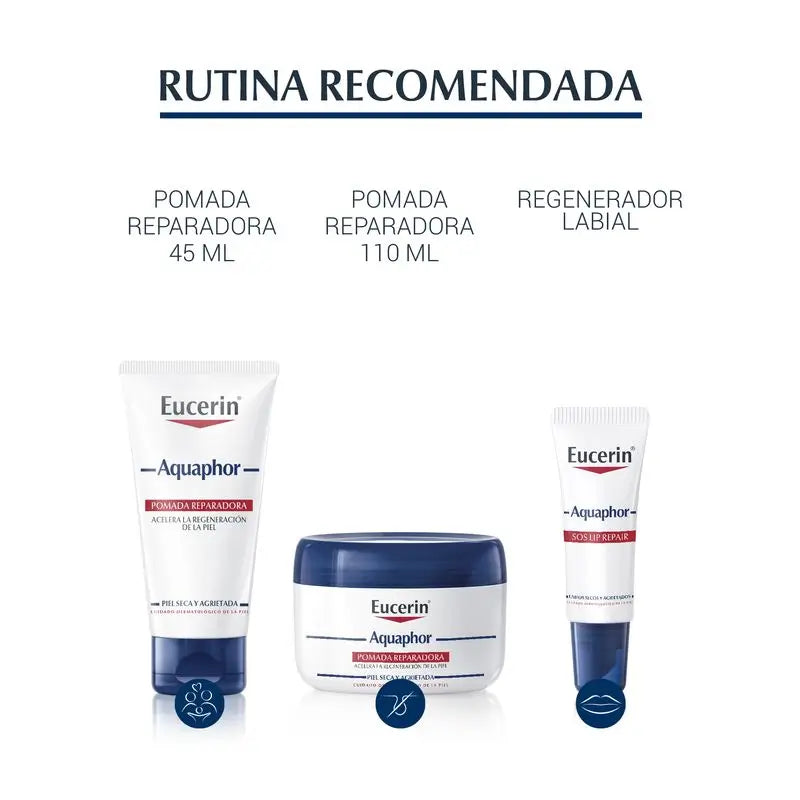 Rutina recomendada Eucerin Aquaphor Spray, 250 ml