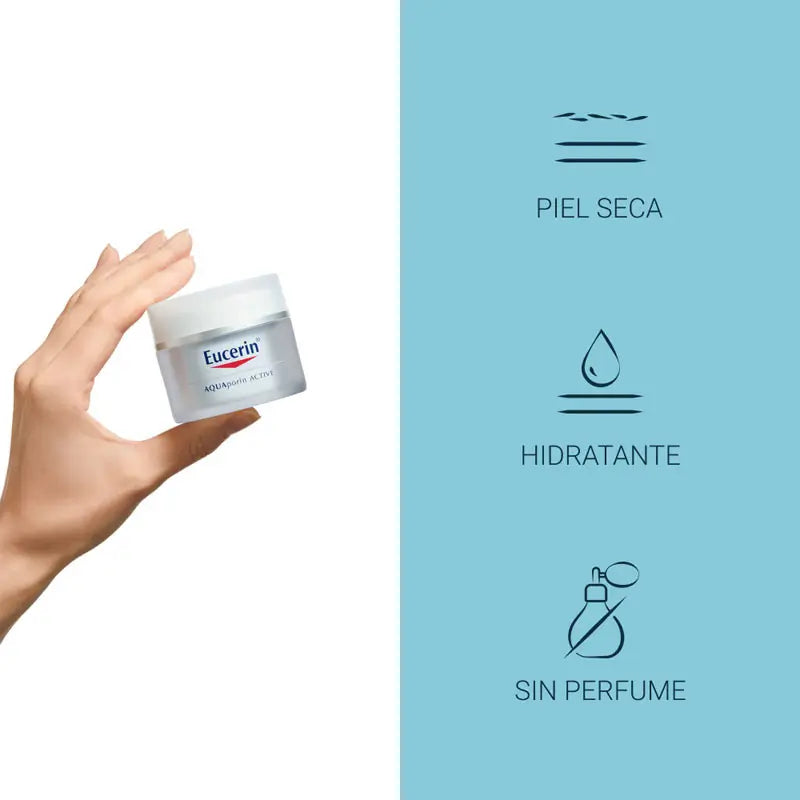 Eucerin Aquaporin Active Pieles Secas, 50 ml