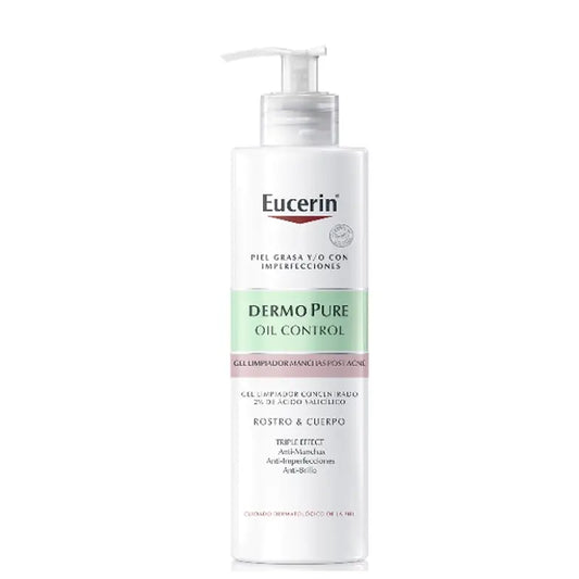 Eucerin Dermopure Triple Effect Cleansing Gel, 400 Ml