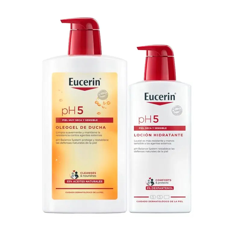 Eucerin Oleogel + Lotion Pack