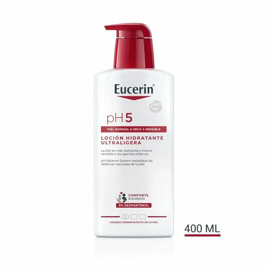 Eucerin Loción Ph5 Ultraligera, 400 ml